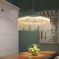 modern designer silver metal hotel shop restaurant contemporary chandelier pendant lights